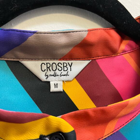 Crosby Mollie Burch rainbow top size Medium - Picture 3 of 5